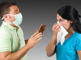 Если вы заболели гриппом или простудой, подумайте о безопасности окружающих
