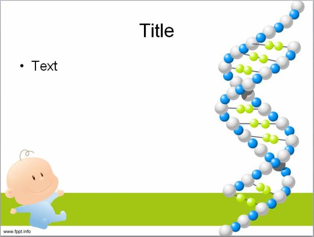 Шаблон для презентации "ДНК"