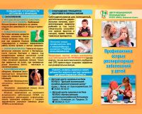 Буклет Профилактика ОРЗ у детей