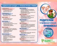 Буклет Родителям о профилактических прививках